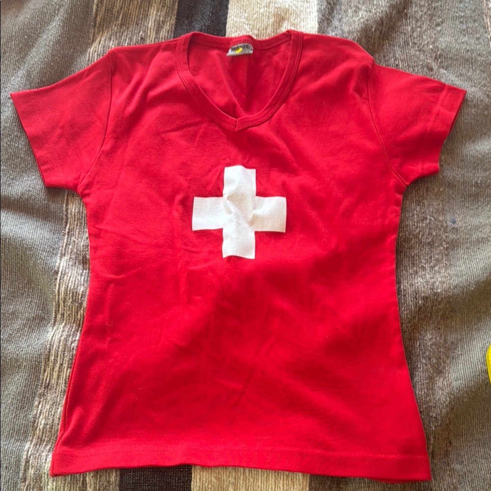 Red Ski Patrol or Switzerland T-shirt